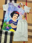 Disney Princess Snow White 2-Piece Kayar Yara - Soft Grey - 4