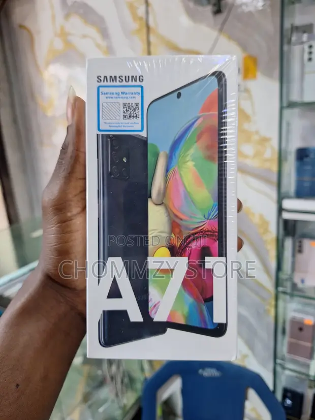 New Samsung Galaxy A71 128GB Black - 1