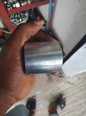 Class 9000 316L Bakin Karfe Reducing Coupling - 1/2" X 3/4"