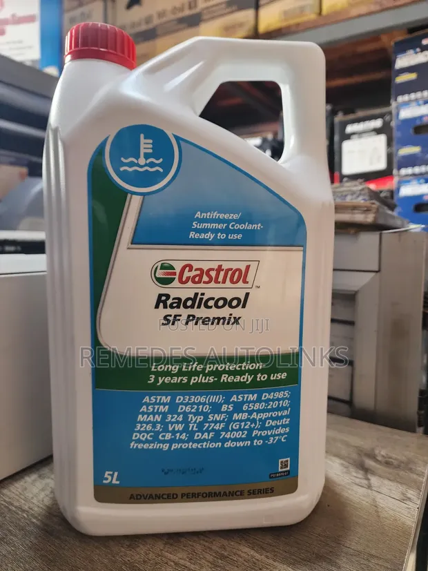 Castrol Radicool Antifreeze Coolant 5L - 1