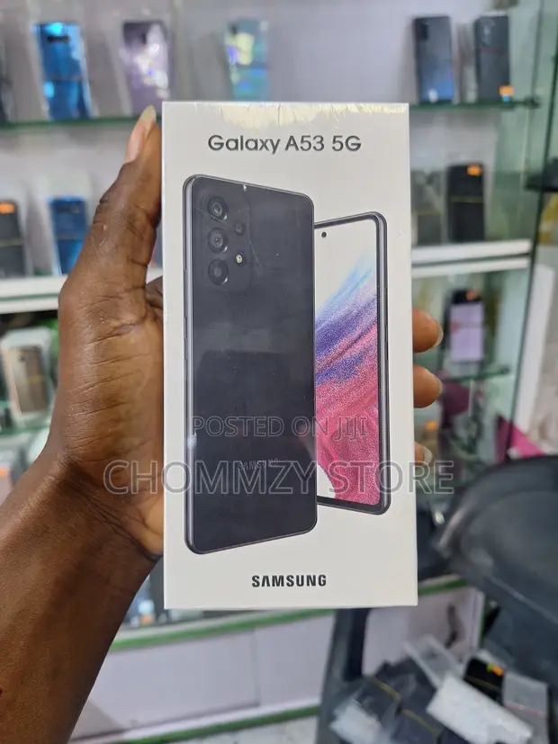 New Samsung Galaxy A53 5G 128GB Black - 1