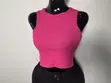 Women's Sleeveless Ribbed Crop Top - 1