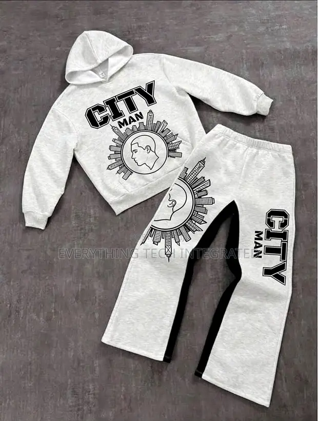 City Quality 2pcs Hoodie da Joggers Pant - 1