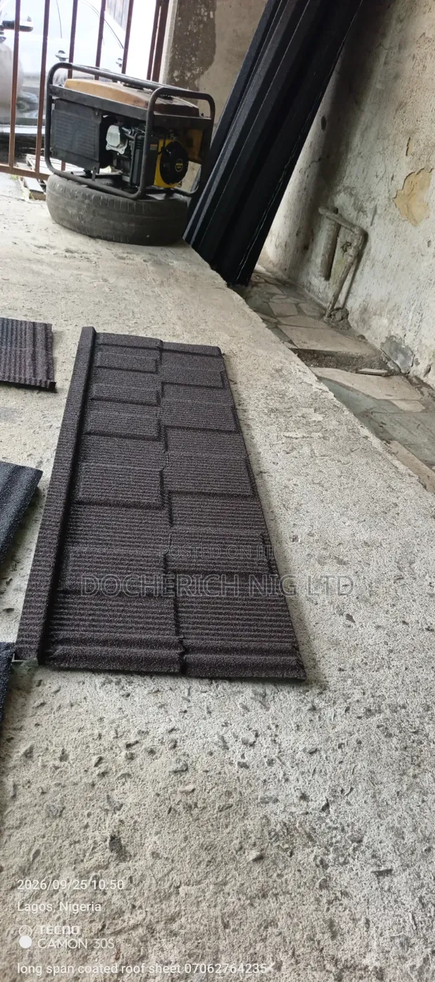 Brown Shingle Stone Coated Roofing - 1
