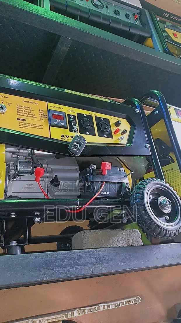 Original Corolla CL7800E2R Gasoline Generator 5kva - 1