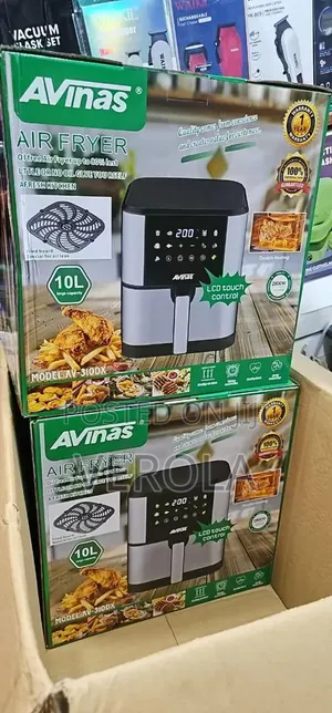 Avinas AV-310X 10L Air Fryer - 2800W LCD Touch Control