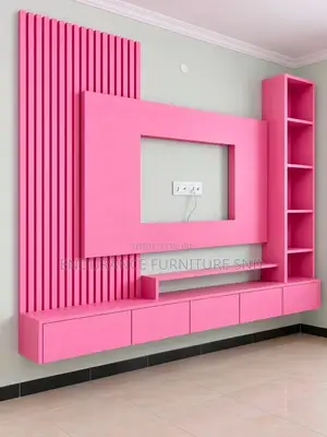 Kyakyawan TV Stand na HDF - Sabo