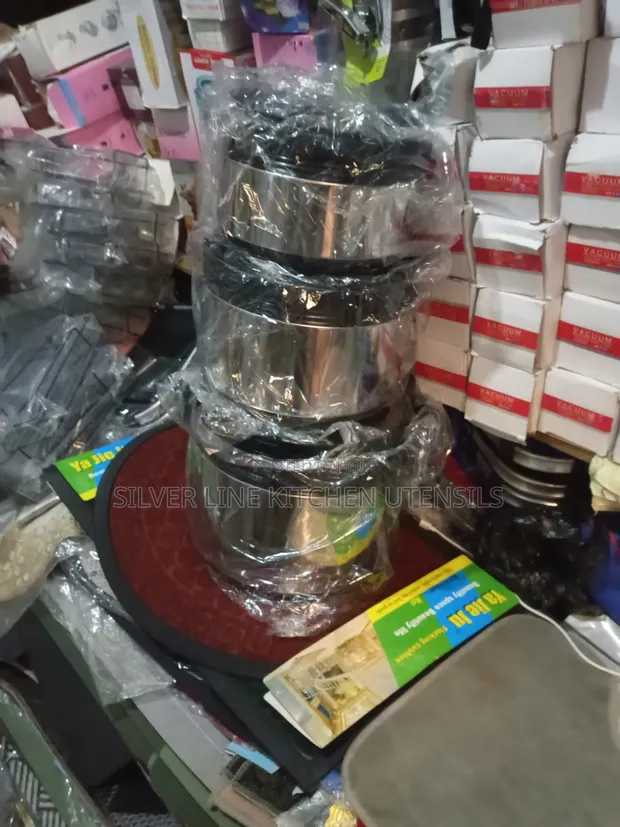Stainless Steel 3-in-1 Abincin Zafi - 1