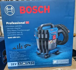 Bosch GAS 18V-10 L Cordless Dust Extractor/Vacuum Cleaner