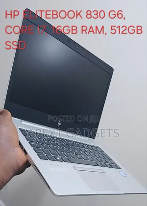 HP EliteBook 830 G6 Laptop - 16GB RAM, 512GB SSD, Core i7