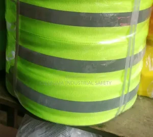 Lemon and Ash Striped Reflective Tape
