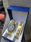 ABS by Allen Schwartz Men's Watch - Silver/Gold - 1