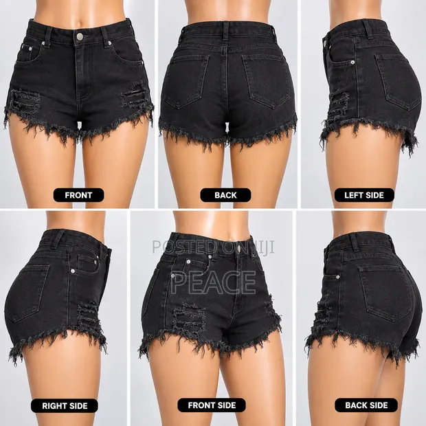 Thrift Jeans Shorts - Women's - 1