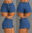 Thrift Jeans Shorts - Women's - 4