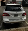 2015 Mercedes-Benz ML350 White - 4