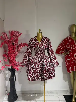 Stylish Ankara Gown - Ready to Wear