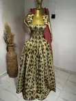 Stylish Ankara Gown - Ready to Wear - 3
