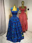 Stylish Ankara Gown - Ready to Wear - 5