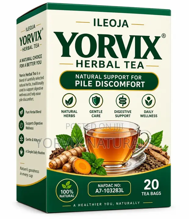Yorvix Herbal Tea for Pile & Digestive Support - 1