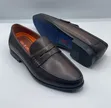 Golden C Luxury Men's Leather Loafers - Brown - 1