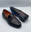 Golden C Luxury Men's Leather Loafers - Brown - 2