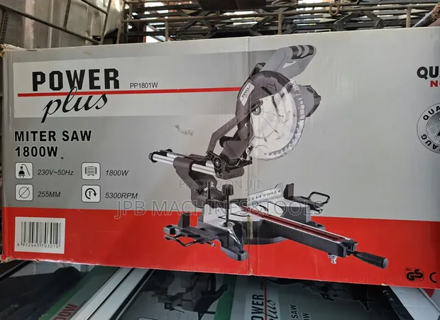 Power Plus 1800W 10-inch Mitre Saw (Brand New) - 1