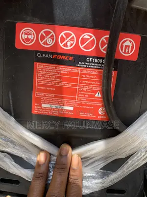 Clean Force 1800 PSI Portable Electric Pressure Washer