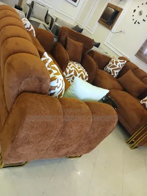 Luxury Contemporary 7-Seater Sofa Set with 3-in-1 Centre Table