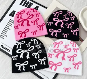 Trendy Y2K Unisex Beanie - Bow & Butter Designs