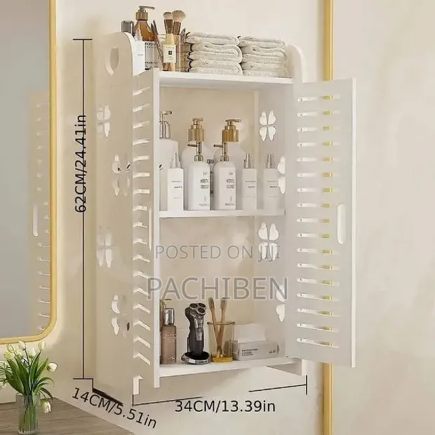 Wall-Mounted Multipurpose Storage Cabinet - 1
