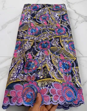Original Embroidery Atampa - 6 Yards, Thick Quality