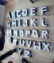 LED Fitilar Haruffa - Zane na Bango - 1