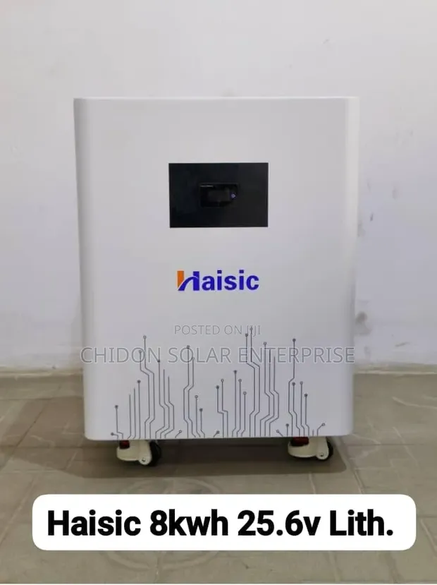 8kWh 24V HASIC Lithium-Ion Battery - 1