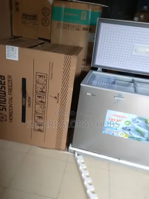 Snowsea 220L Chest Freezer - Da sauri daskarewa, Launin toka