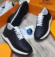 Hermes Canvas Shoes - Black - 1