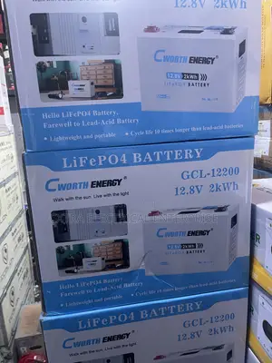 Cworth Energy 12.8V 2kWh LiFePO4 Lithium Battery GCL-12200