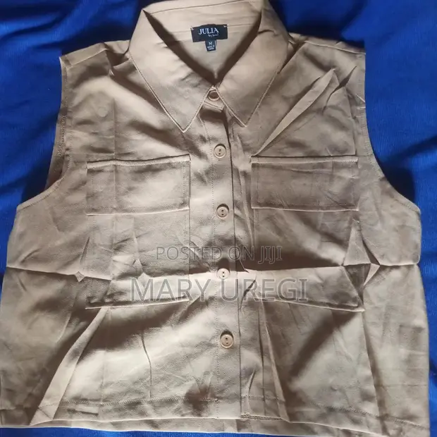 Men's Polo Band Collar Shirt - Black XXL - 1