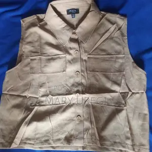 Maza Polo Band Collar Shirt - Baki XXL