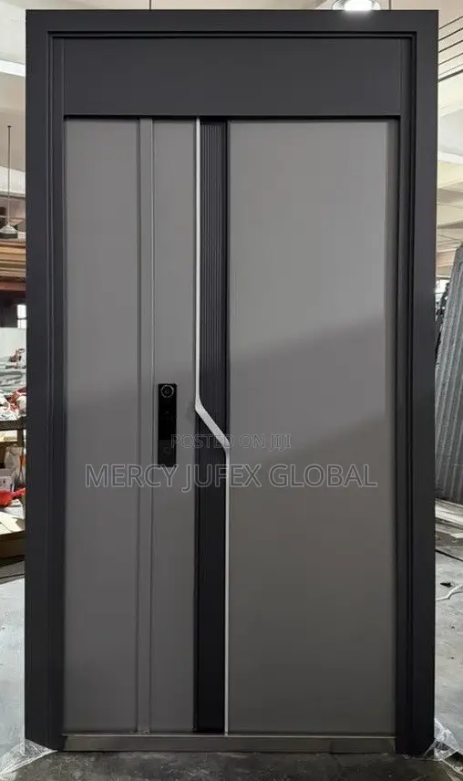Premium Fireproof Security Door with Smart Tech - 1