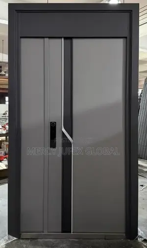 Premium Fireproof Security Door with Smart Tech