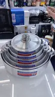 Cook's Essentials 6-Piece Cookware Set na Aluminum - 2