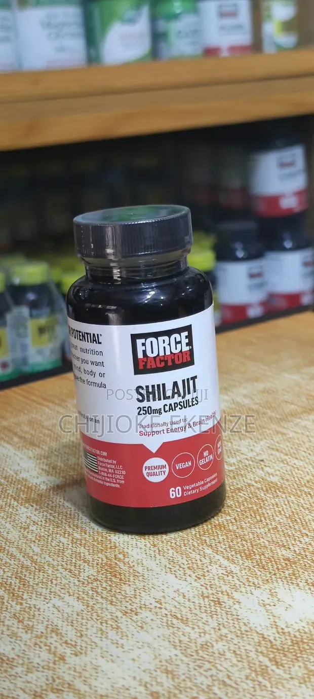 Force Factor Shilajit 250mg (60 Capsules) - 1