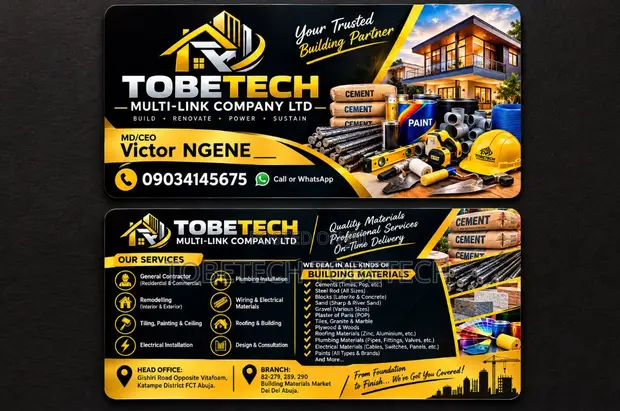 Tobetech: Building & Construction Materials Supply - 1