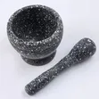 High Quality Marble Design Multipurpose Mortar and Pestle - 3
