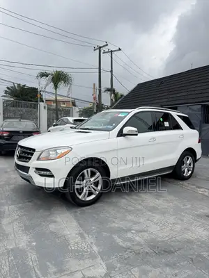 2013 Mercedes-Benz M Class ML350 White