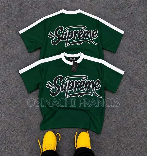 Supreme Men's Classic Cotton T-Shirt - 1