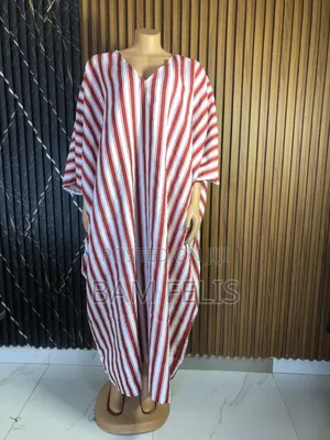Abc Tsohon Salon Juji Mai Launuka Burgundy & Fari - XL