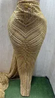 Quality Beaded Lace Fabric - 4