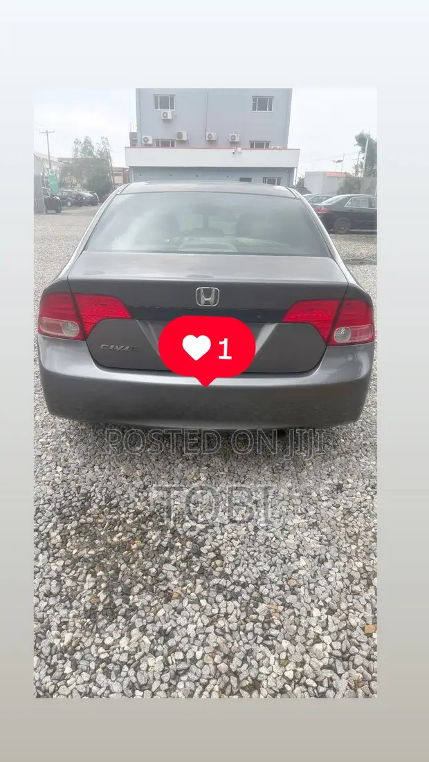 Honda Civic 2007 Gray - 1