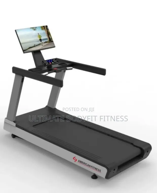 Brand New 7hp American Fitness Commercial Treadmill - 1